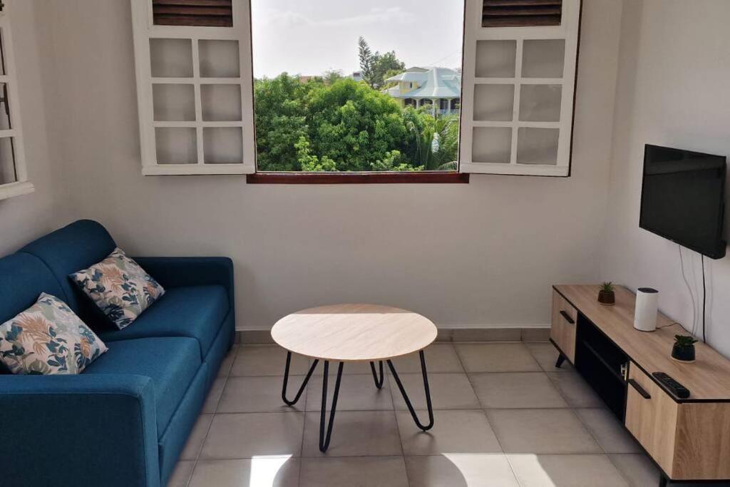 Joli T2 En Bas De Villa Vue Jardin Et Mer Вьё-Абитан Экстерьер фото